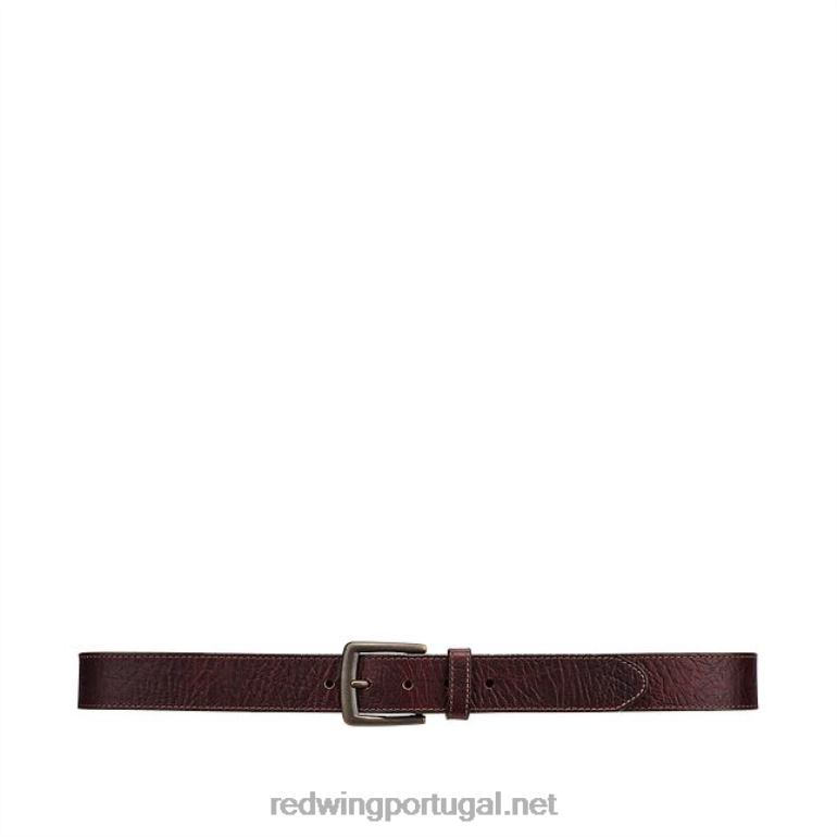 marromRed Wing cinto de couro masculino estilo 96500 em couro pioneiro ruivo F2TL2306