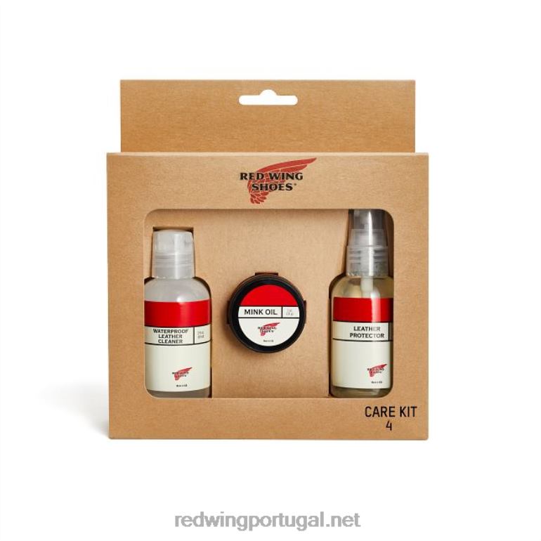Red Wing kit de cuidado de couro curtido a óleo estilo 98030 - limpar, condicionar, proteger F2TL2347