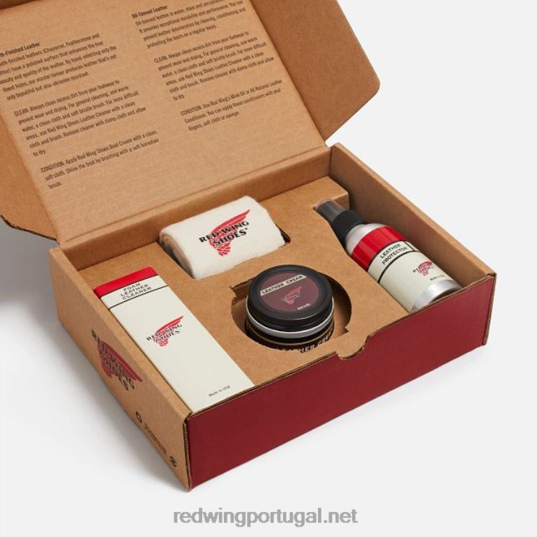 Red Wing kit de cuidados estilo 98019 #3 kit de cuidados - limpar, condicionar, proteger F2TL2351