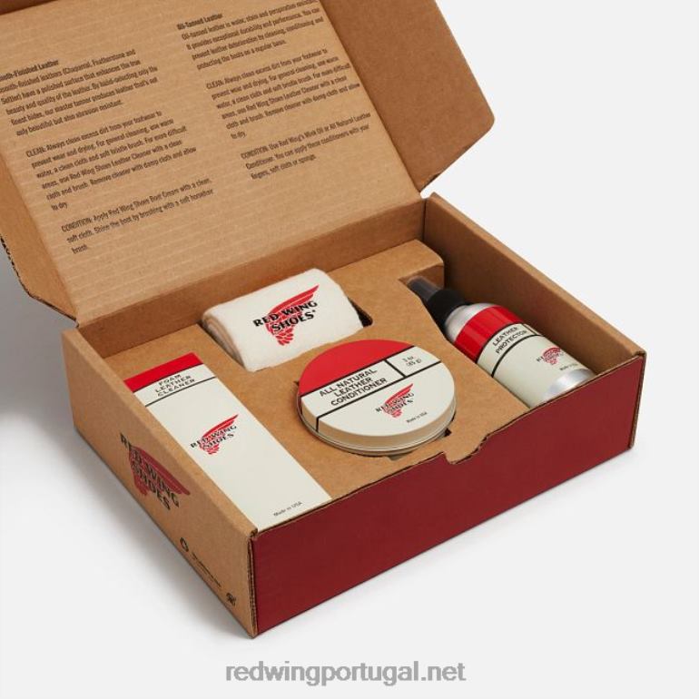 Red Wing kit de cuidados nº 6 estilo 98022 - limpar, condicionar, proteger F2TL2348