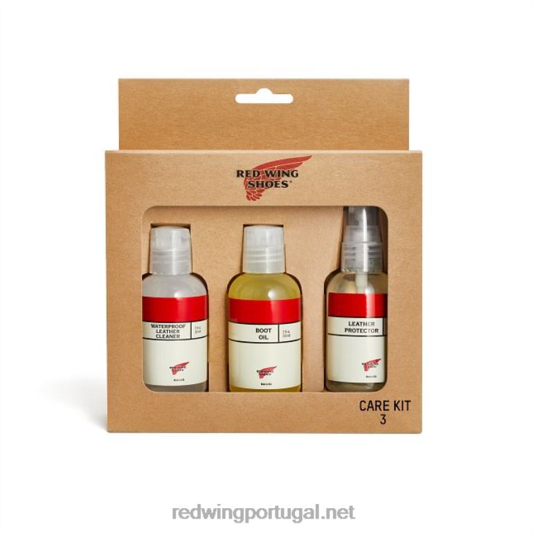 Red Wing kit de produtos de cuidados básicos estilo 97099 kit de cuidados - limpar, condicionar, proteger F2TL2352