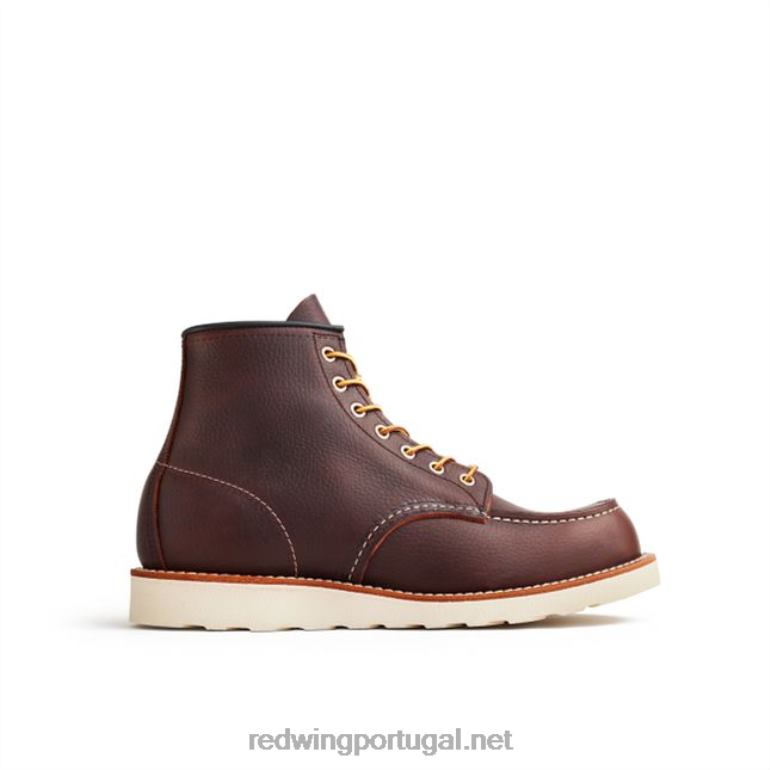 briarRed Wing Heritage - estilo 877 Bota clássica masculina Moc de 8 polegadas de 8 polegadas em couro legado F2TL2174