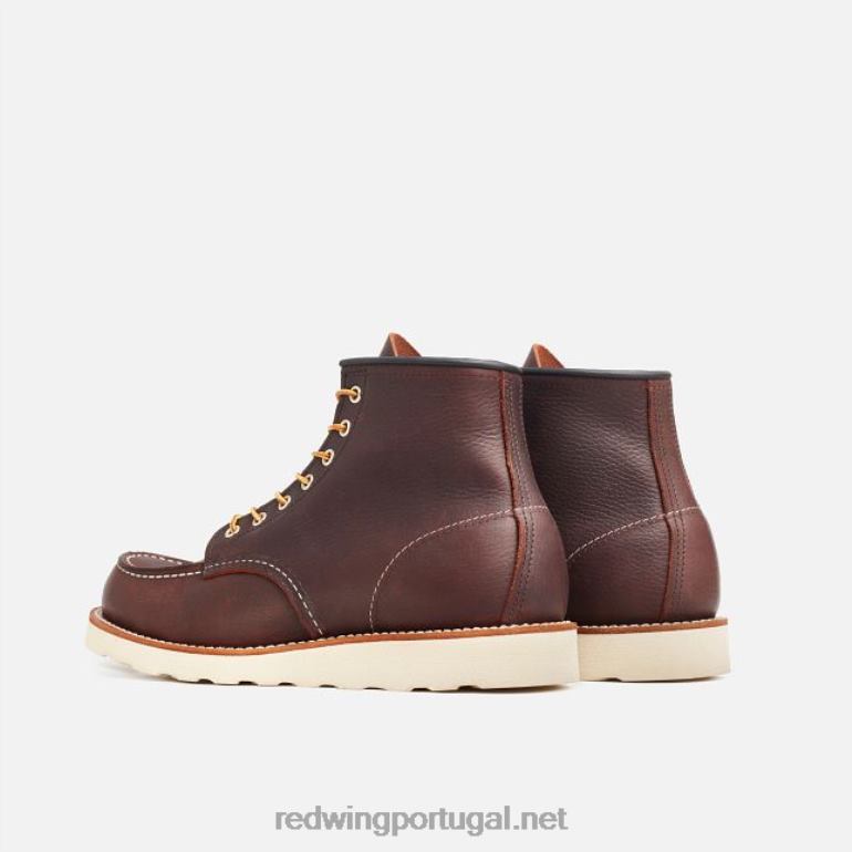 briarRed Wing Heritage - estilo 877 Bota clássica masculina Moc de 8 polegadas de 8 polegadas em couro legado F2TL2174
