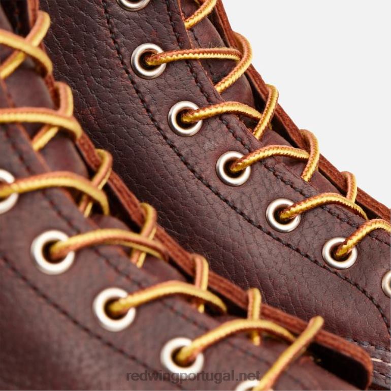 briarRed Wing Heritage - estilo 877 Bota clássica masculina Moc de 8 polegadas de 8 polegadas em couro legado F2TL2174