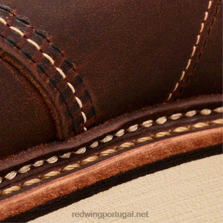 cobreRed Wing Heritage - estilo 875 Classic Moc bota masculina de 6 polegadas em couro legado F2TL2172