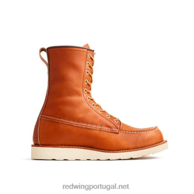 marromRed Wing Heritage - estilo 8875 Classic Moc bota masculina de 6 polegadas F2TL2175