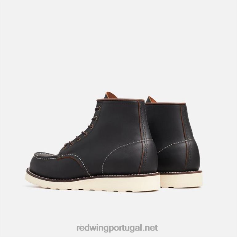 pretoRed Wing Heritage - Style 3322 Weeker Chukka Chukka masculino em couro áspero e resistente F2TL2177