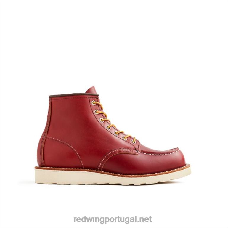 ruivoRed Wing Heritage - estilo 8849 Classic Moc bota masculina de 6 polegadas em couro pradaria F2TL2176