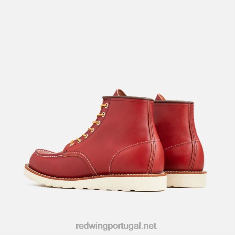 ruivoRed Wing Heritage - estilo 8849 Classic Moc bota masculina de 6 polegadas em couro pradaria F2TL2176