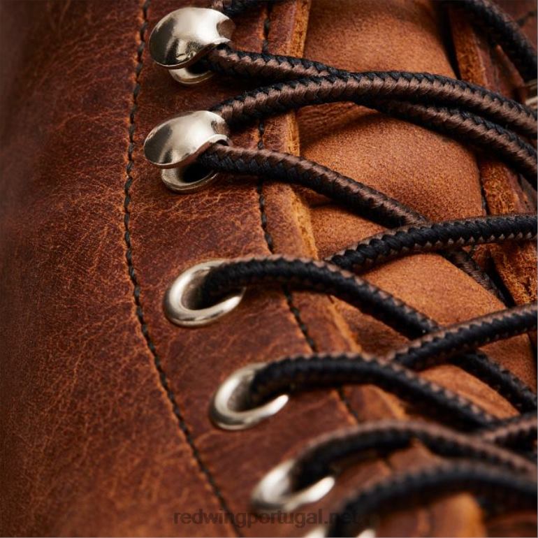 cobreRed Wing Heritage - estilo 8084 Iron Ranger Bota masculina de 6 polegadas em couro arnês F2TL2166