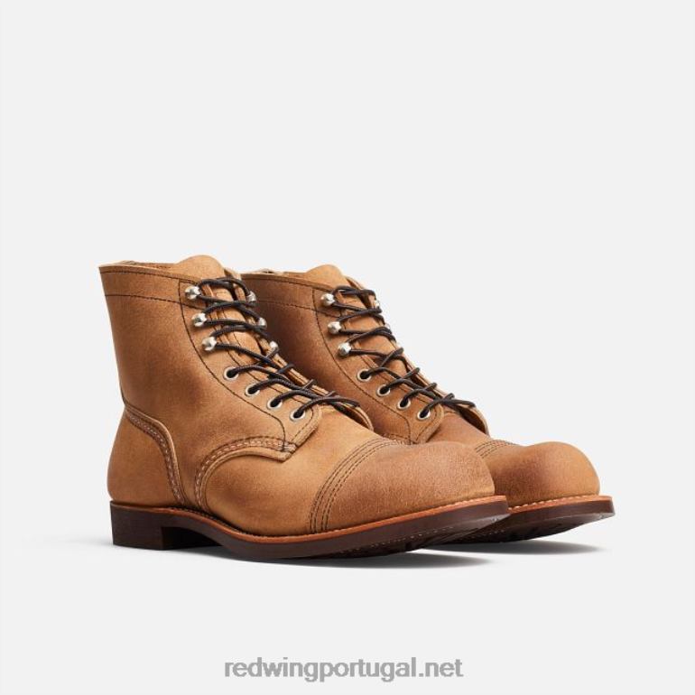 espinheiroRed Wing Heritage - estilo 8087 Iron Ranger bota masculina de 6 polegadas em couro muleskinner F2TL2169