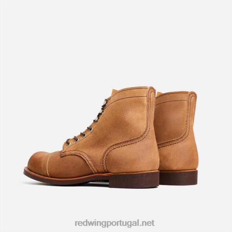 espinheiroRed Wing Heritage - estilo 8087 Iron Ranger bota masculina de 6 polegadas em couro muleskinner F2TL2169