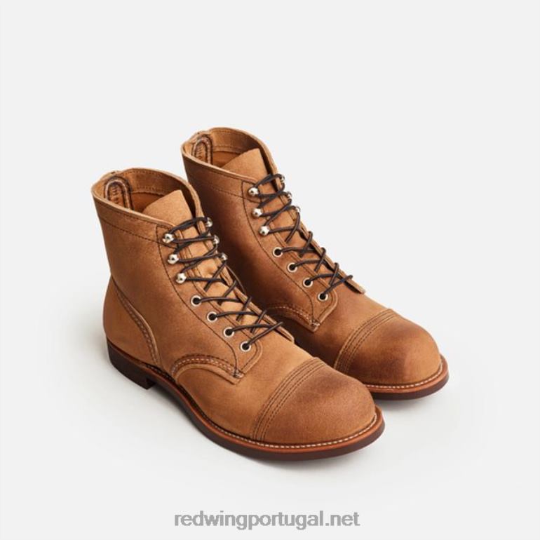 espinheiroRed Wing Heritage - estilo 8087 Iron Ranger bota masculina de 6 polegadas em couro muleskinner F2TL2169