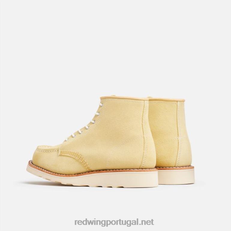 Red Wing Heritage - estilo 3328 Bota clássica feminina moc de 6 polegadas em couro abilene F2TL2192