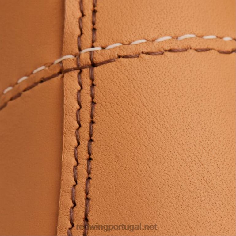 bronzeadoRed Wing Heritage - Estilo 3423 Bota feminina clássica Moc de 6 polegadas em couro Butter Abilene F2TL2191