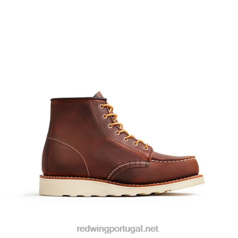 cobreRed Wing Heritage - estilo 3353 Bota clássica feminina moc de 6 polegadas em couro legado F2TL2189