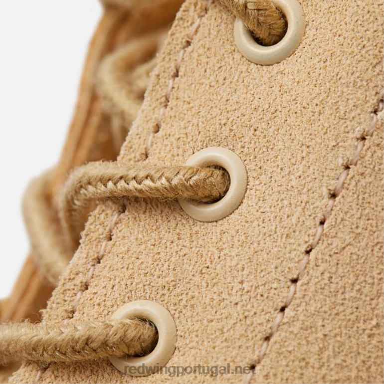 cremeRed Wing Heritage - estilo 3380 Bota feminina clássica moc de 6 polegadas em couro border F2TL2193