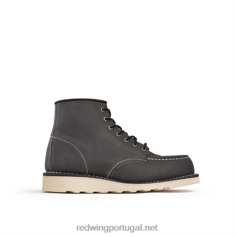 pedraRed Wing Heritage - estilo 3425 Classic Moc Bota Feminina em Couro Legado Castanho F2TL2196