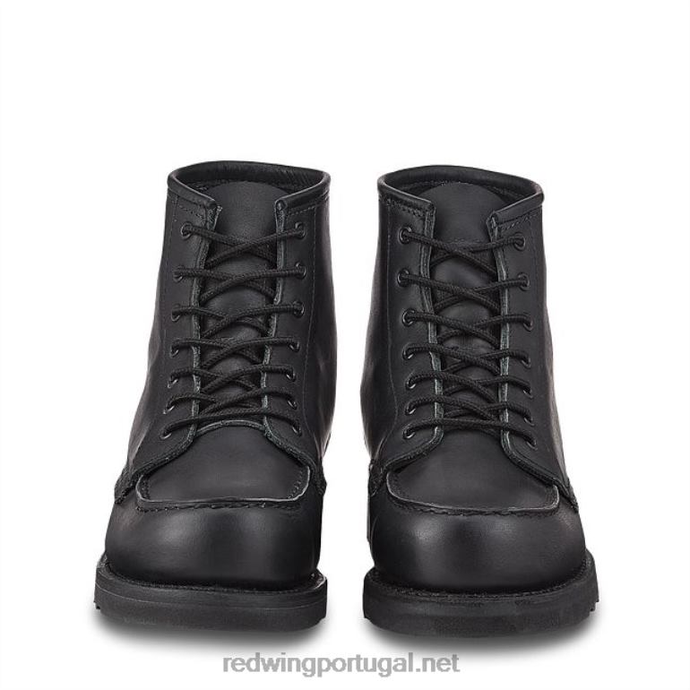 pretoRed Wing Heritage - estilo 3377 Bota feminina clássica moc de 6 polegadas em couro mohave F2TL2194