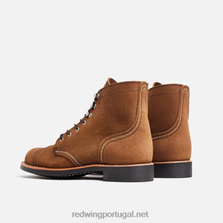 dente de alhoRed Wing Heritage - estilo 3375 Bota feminina clássica moc de 6 polegadas em couro legado F2TL2186