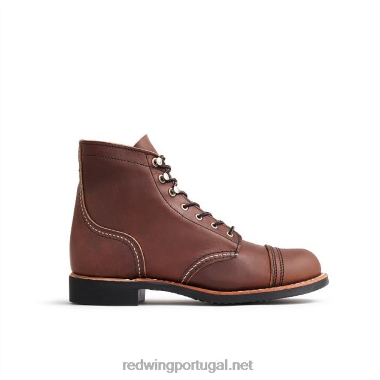 âmbarRed Wing Heritage - bota feminina estilo 3366 iron ranger em couro border F2TL2184