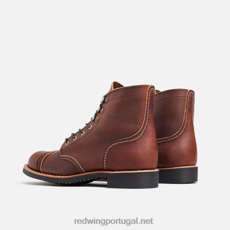 âmbarRed Wing Heritage - bota feminina estilo 3366 iron ranger em couro border F2TL2184