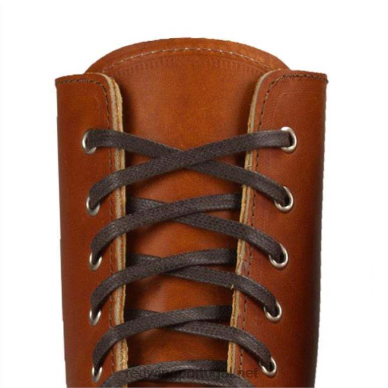 marromRed Wing estilo 97157 renda taslan de 48 polegadas renda unissex em taslan F2TL2250