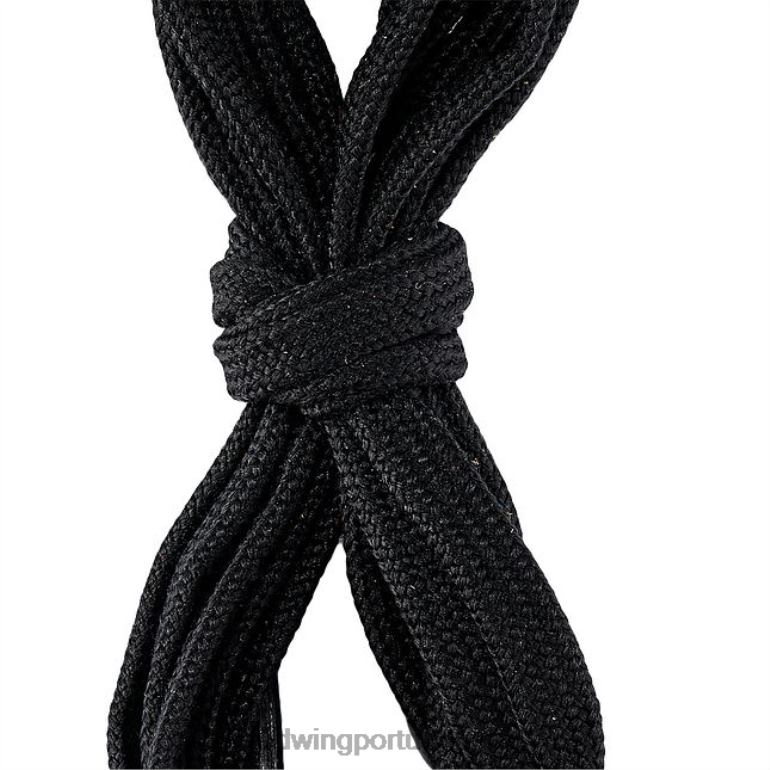 pretoRed Wing modelo 97190 Renda plana encerada de 36 polegadas Renda unissex em algodão encerado F2TL2247
