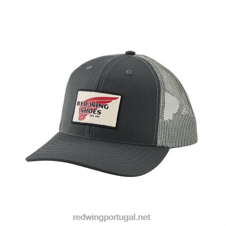 Cinzento carvãoRed Wing estilo 97458 gorro de tricô com logo unissex chapéu de relógio de tricô F2TL2288