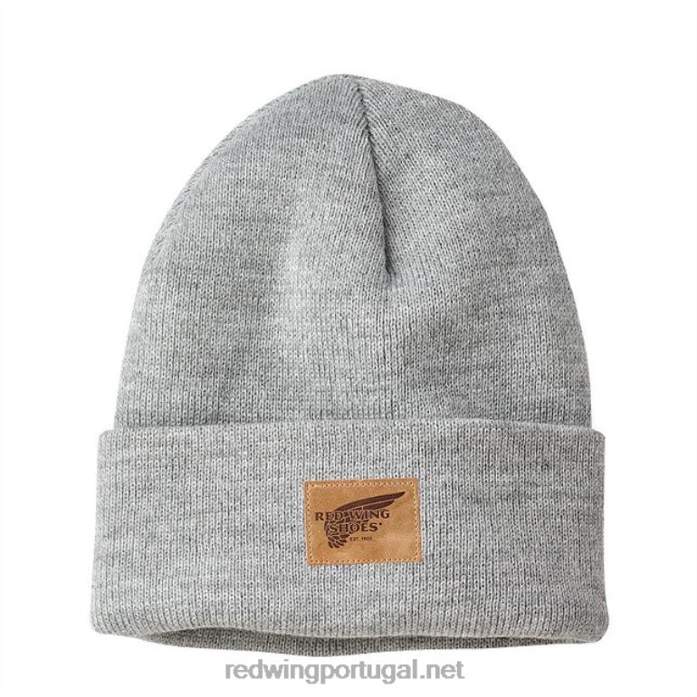MescladoRed Wing gorro de couro estilo 97440, gorro de malha unissex, chapéu de relógio de malha F2TL2278