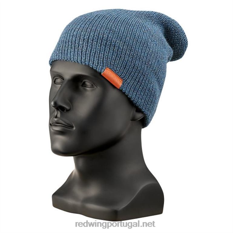 azulRed Wing estilo 97455 gorro de tricô com logotipo de asa unissex chapéu de relógio de tricô F2TL2271