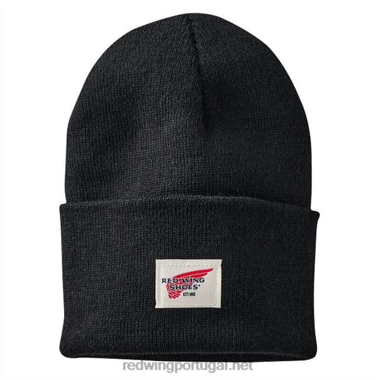 pretoRed Wing boné unissex com logo bordado estilo 97465 boné com logo bordado unissex F2TL2287