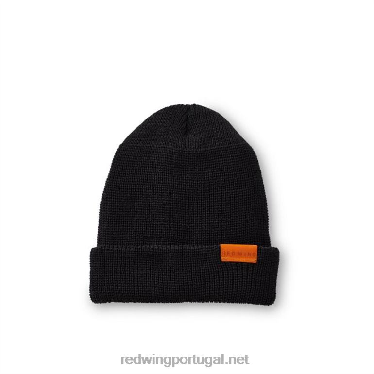 pretoRed Wing gorro unissex de malha de lã merino modelo 97493 gorro de malha de lã merino F2TL2269