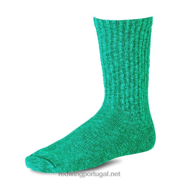 verde/verde escuroRed Wing estilo 97167 meia de algodão ragg meia unissex em mistura de algodão F2TL2203