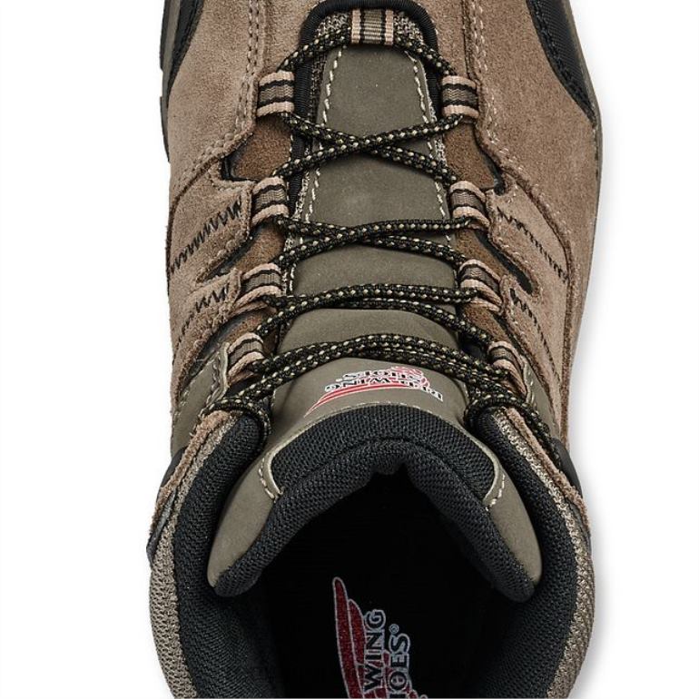 cinzaRed Wing bota de segurança masculina estilo 2203 dynaforce de 8 polegadas para trabalho F2TL2130