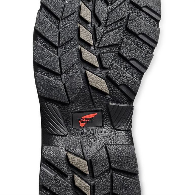 cinzaRed Wing bota de segurança masculina estilo 2203 dynaforce de 8 polegadas para trabalho F2TL2130