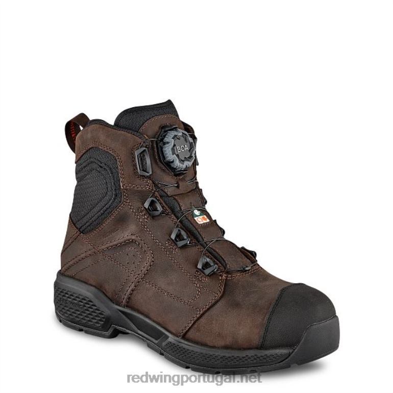 expressoRed Wing bota de segurança masculina estilo 2403 brnr xp de 6 polegadas à prova d'água F2TL2101