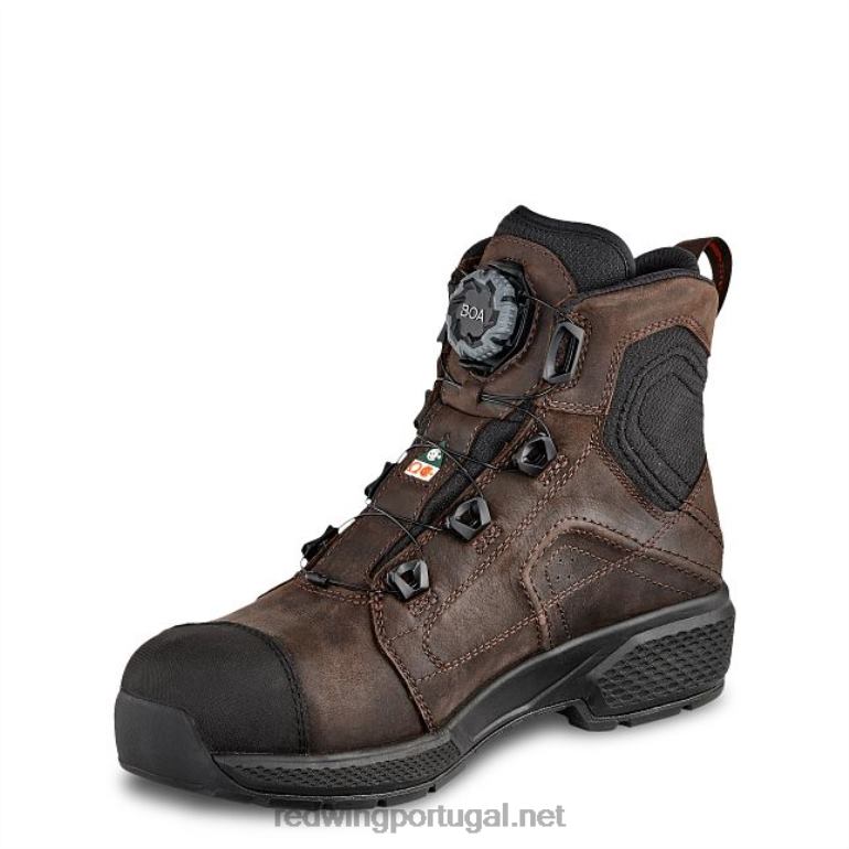 expressoRed Wing bota de segurança masculina estilo 2403 brnr xp de 6 polegadas à prova d'água F2TL2101