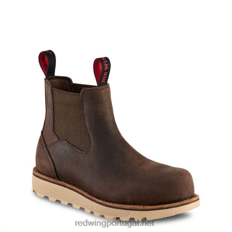 expressoRed Wing estilo 97522 chinelo juliet de camurça forrado de lã chinelo feminino juliet forrado de lã estilo skeepskin F2TL24