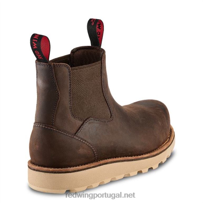 expressoRed Wing estilo 97522 chinelo juliet de camurça forrado de lã chinelo feminino juliet forrado de lã estilo skeepskin F2TL24