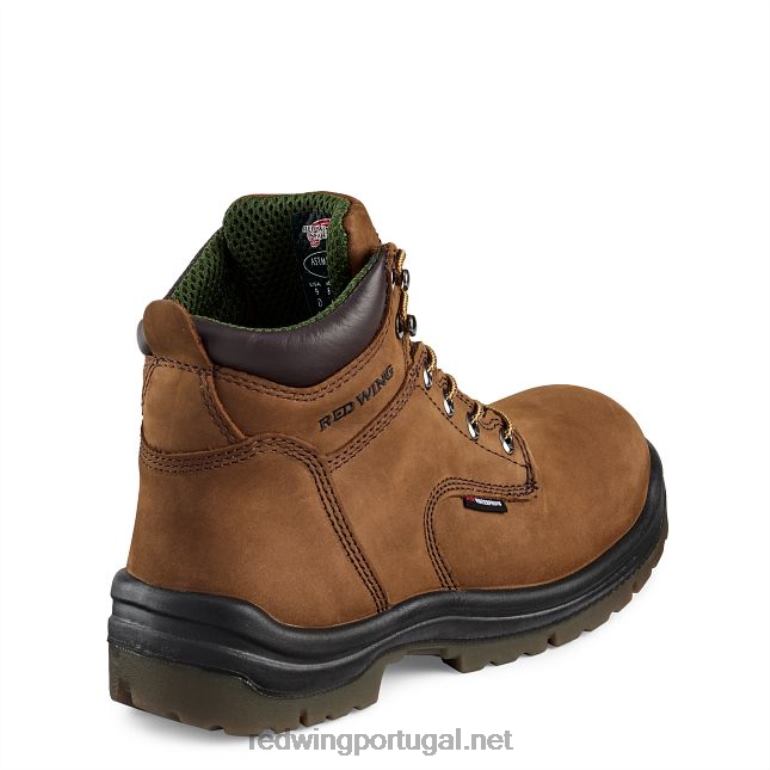 marromRed Wing Bota de segurança masculina estilo 2231 supersola de 11 polegadas com bico de trabalho F2TL299