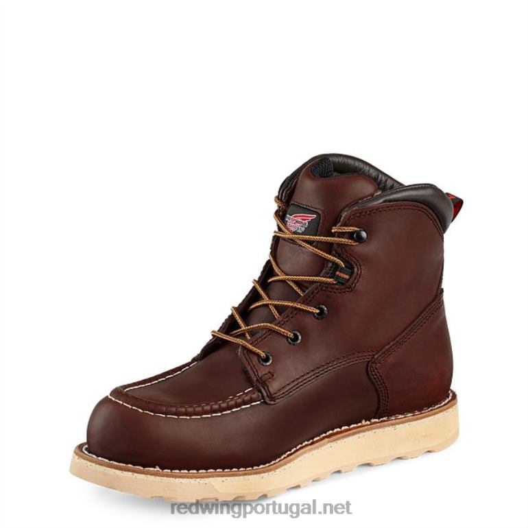 marromRed Wing Bota de segurança masculina estilo 2241 king toe de 6 polegadas para trabalho F2TL2110
