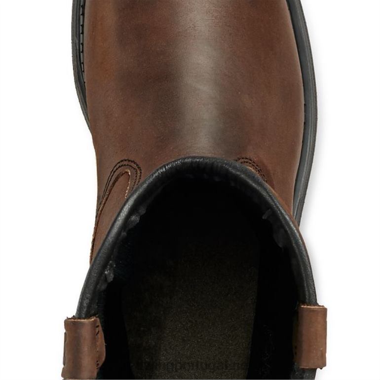 marromRed Wing Bota de segurança masculina estilo 2405 supersole 2.0 de 11 polegadas sem salto F2TL2121