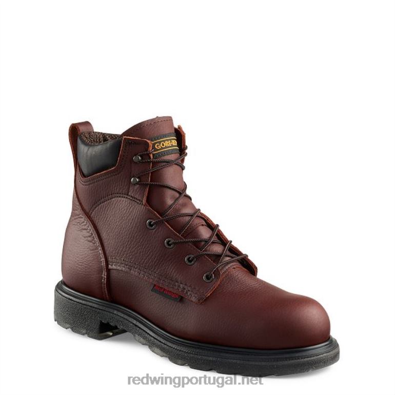 marromRed Wing Bota de segurança masculina estilo 2491 maxbond de 8 polegadas F2TL271