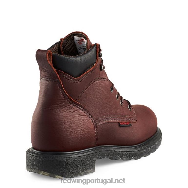 marromRed Wing Bota de segurança masculina estilo 2491 maxbond de 8 polegadas F2TL271