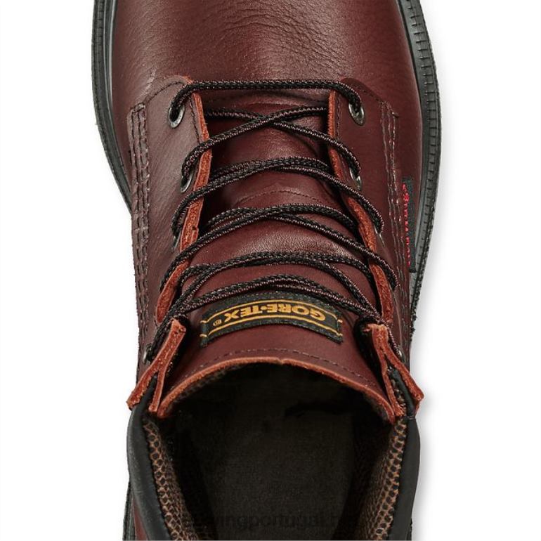marromRed Wing Bota de segurança masculina estilo 2491 maxbond de 8 polegadas F2TL271