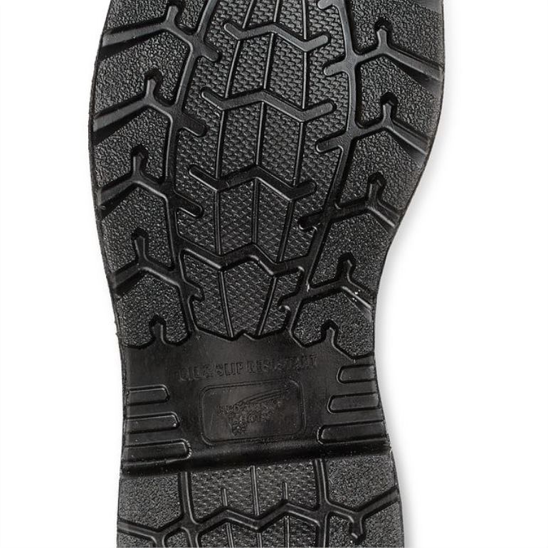 marromRed Wing Bota de segurança masculina estilo 2491 maxbond de 8 polegadas F2TL271