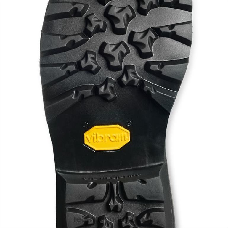 marromRed Wing Bota de segurança masculina work - style 6617 tradesman de 6 polegadas com zíper lateral à prova d'água F2TL285