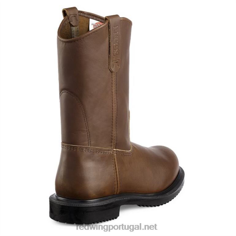 marromRed Wing Bota masculina de segurança à prova d'água de 6 polegadas estilo 2452 exos lite F2TL2100