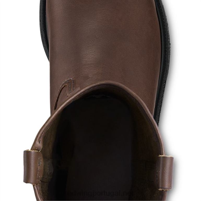 marromRed Wing Bota masculina de segurança à prova d'água de 6 polegadas estilo 2452 exos lite F2TL2100